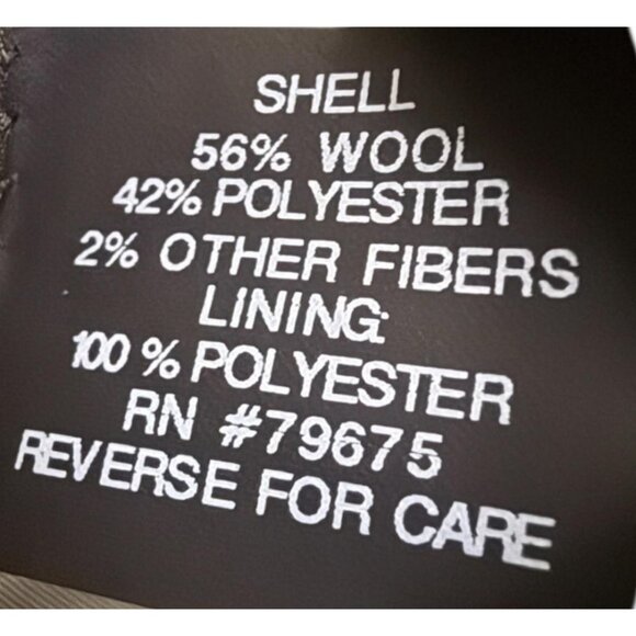 Michael Kors Womens Green Full Zip Belted Wool Blend Mid Length Coat Sz XL New - Picture 7 of 10